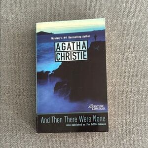 Agatha Christie 'And Then There Were None' Book